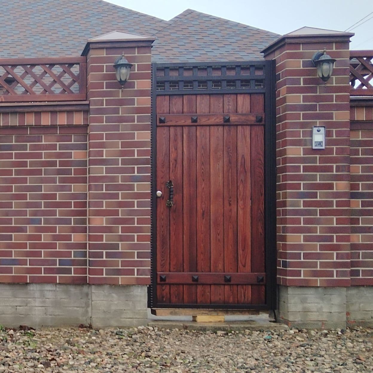 Купить Ворота Откатные Wood 2020