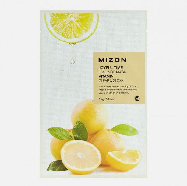 Купить Mizon  Тканевая маска для лица 1 шт Joyful Time Essence Mask Vitamin C