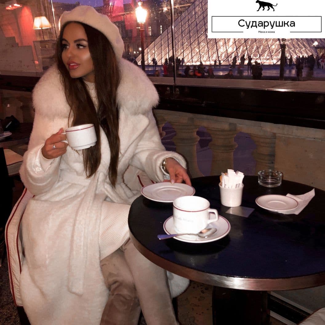 Купить Белая шуба