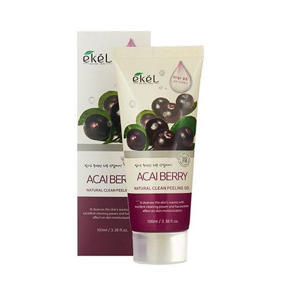 Купить Ekel Пилинг-скатка с экстрактом ягод асаи 100мл/ Natural Clean Peeling