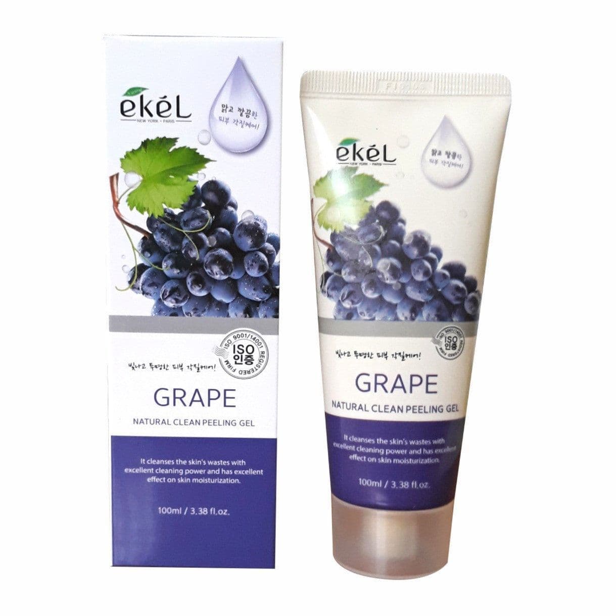 Купить EKEL Пилинг-скатка с экстрактом винограда 100мл/ Natural Clean Peeling Gel Grape