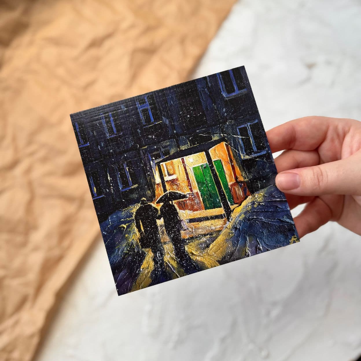 Купить Открытки "Акрил+Масло №1"