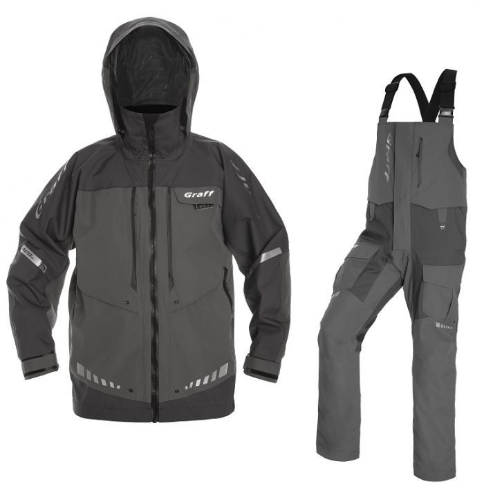 Купить Костюм рыболовный Graff 631-В/731-В (серый)