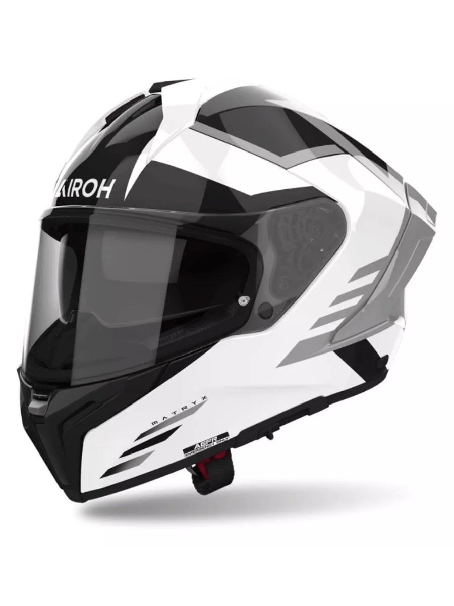 Купить AIROH MATRYX THRON WHITE GLOSS