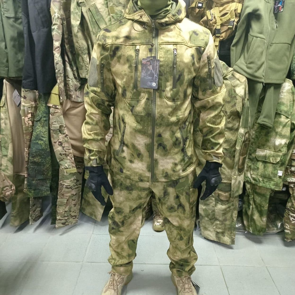 Купить Костюм тактический Softshell  мох