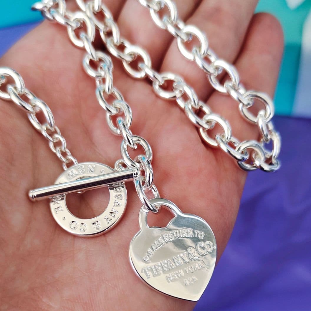 Купить Подвеска колье Tiffany Return to сердце с тогглом