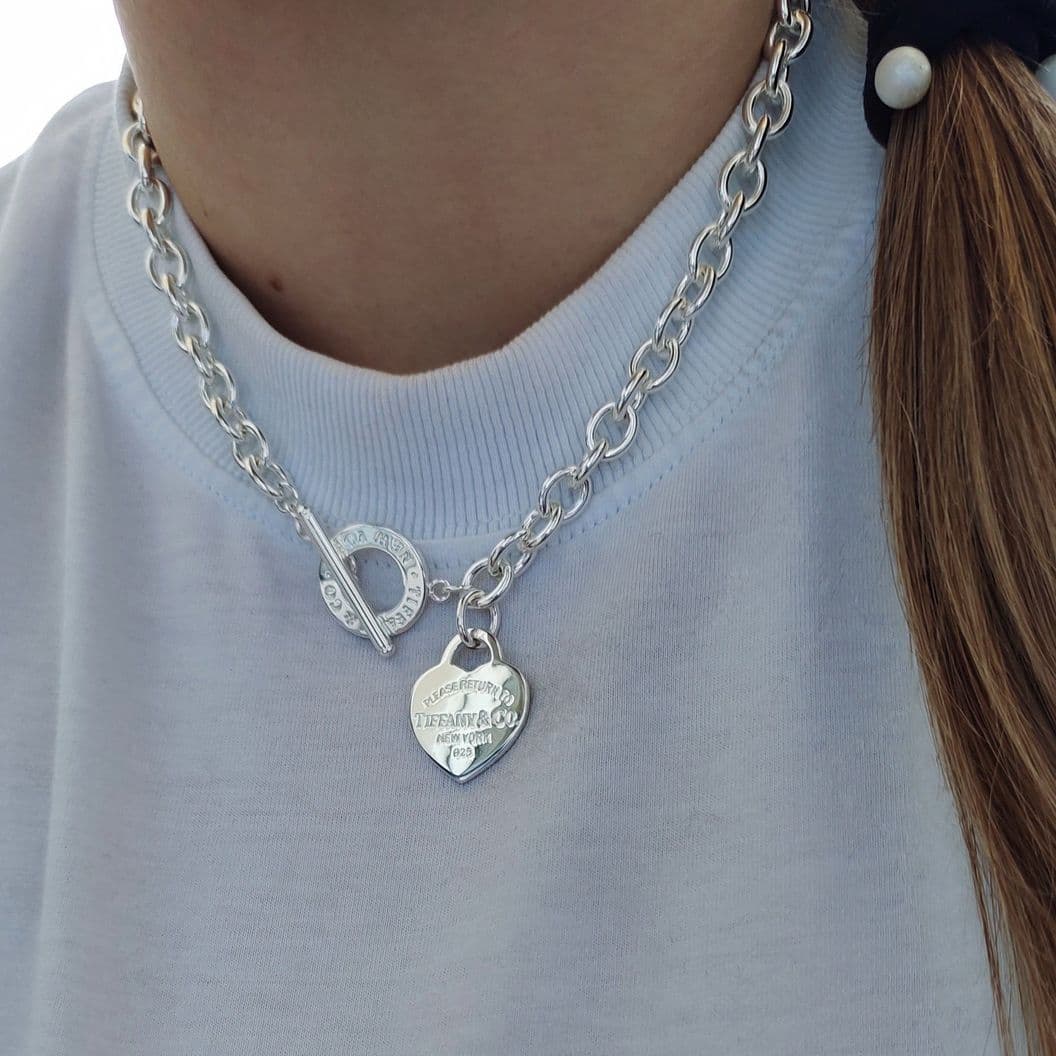 Купить Подвеска колье Tiffany Return to сердце с тогглом