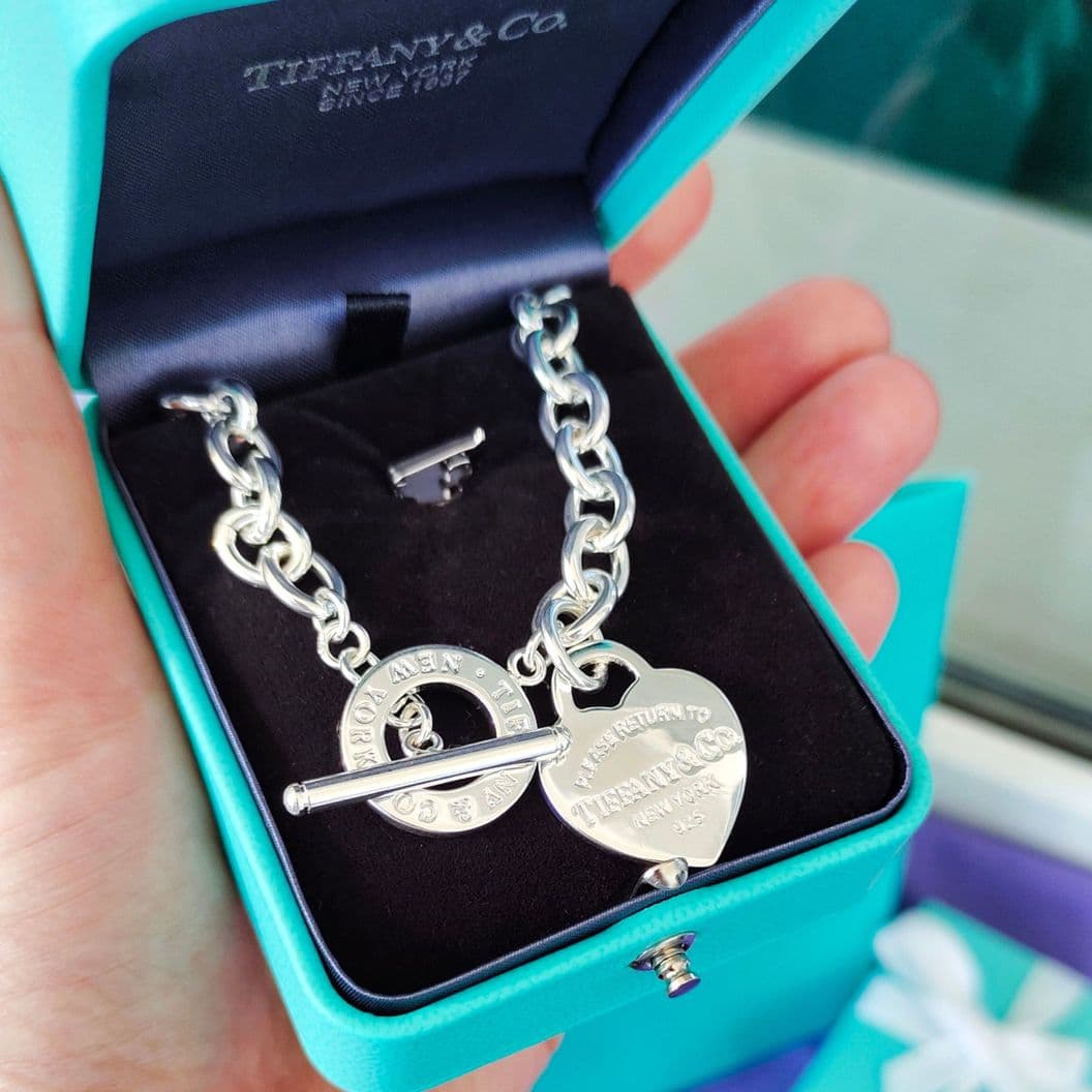 Купить Подвеска колье Tiffany Return to сердце с тогглом