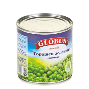 Купить GLOBUS ГОРОШЕК ЗЕЛЕНЫЙ 425 МЛ. доставка продуктов Тюмень . доставка продуктов в Тюмени . доставка фруктов Тюмень . доставка фруктов в Тюмени . 
