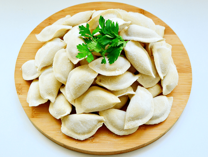 Купить П/Ф Вареники с картофелем и грибами (500г. зам.)