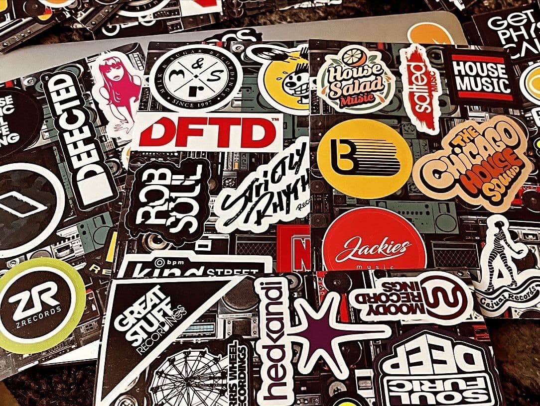 Купить Набор стикеров HOUSE Stickerpack - наклейки посвященные хаус музыке