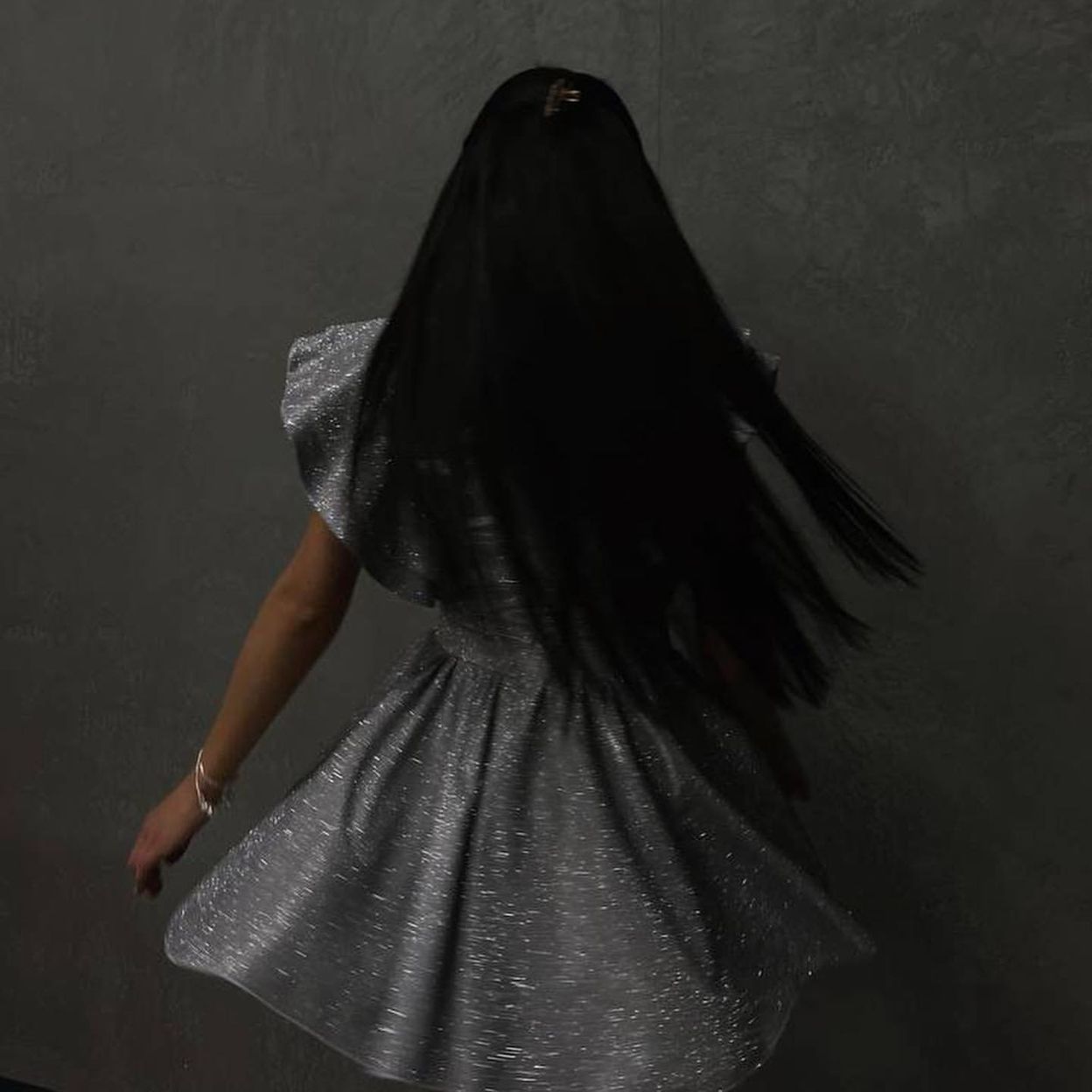 Купить Платье мини из сверкающей ткани