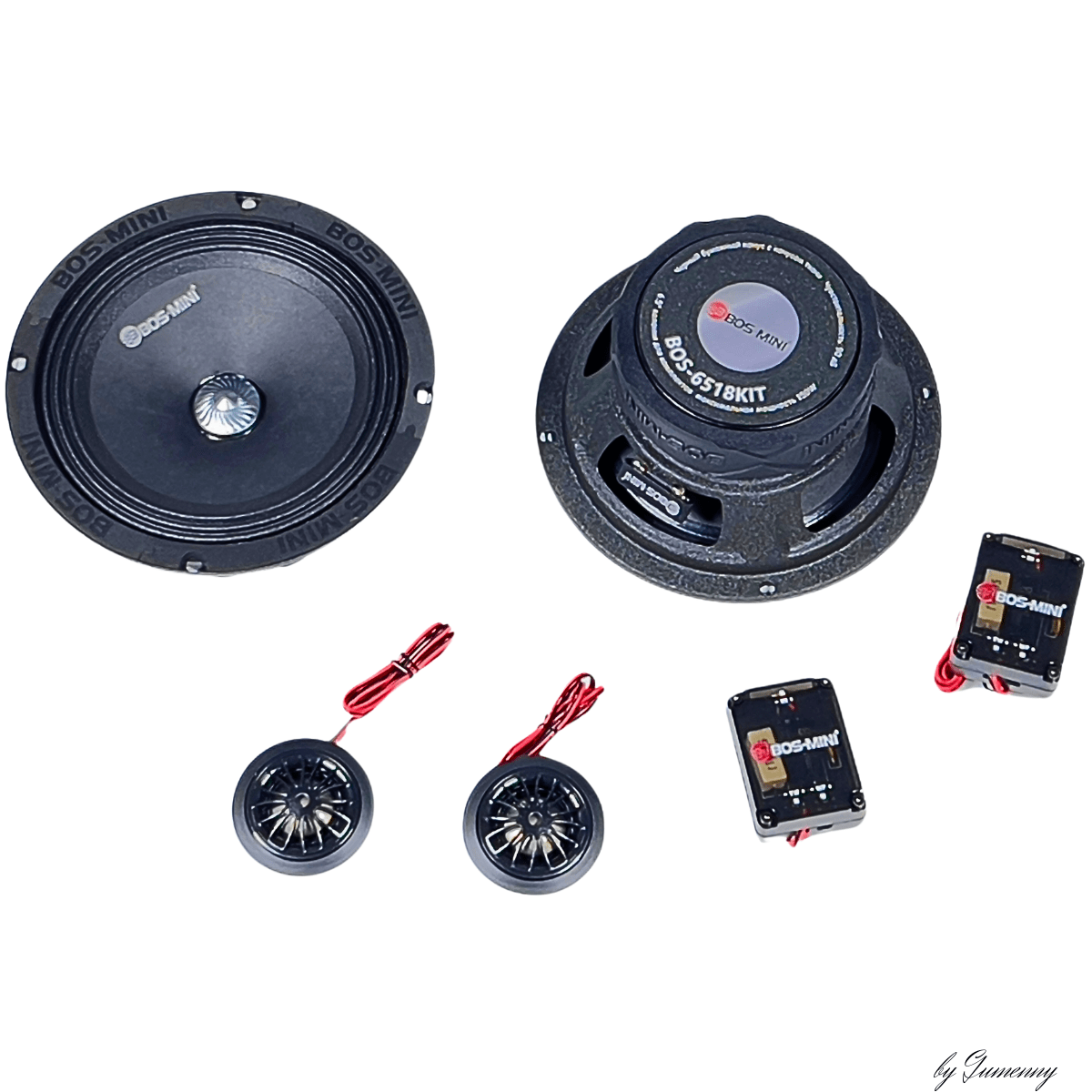 Купить динамики размер 16 сантиметров BOS-6518KIT