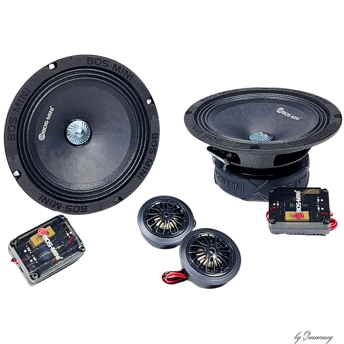 Купить динамики размер 16 сантиметров BOS-6518KIT