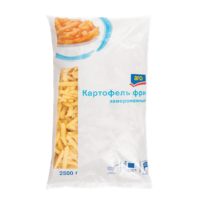 Купить КАРТОФЕЛЬ ФРИ АRО 2,5КГ. доставка продуктов тюмень . доставка продуктов в тюмени . доставка фруктов тюмень . доставка фруктов в тюмени . достав