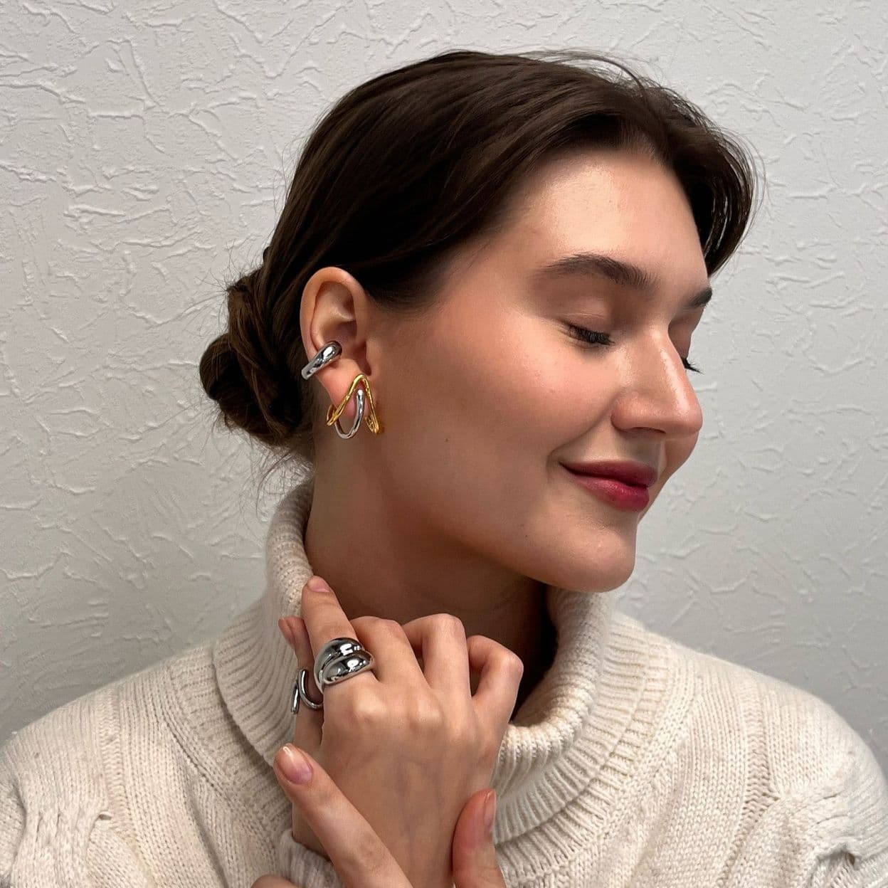 Купить Кольцо Bubble