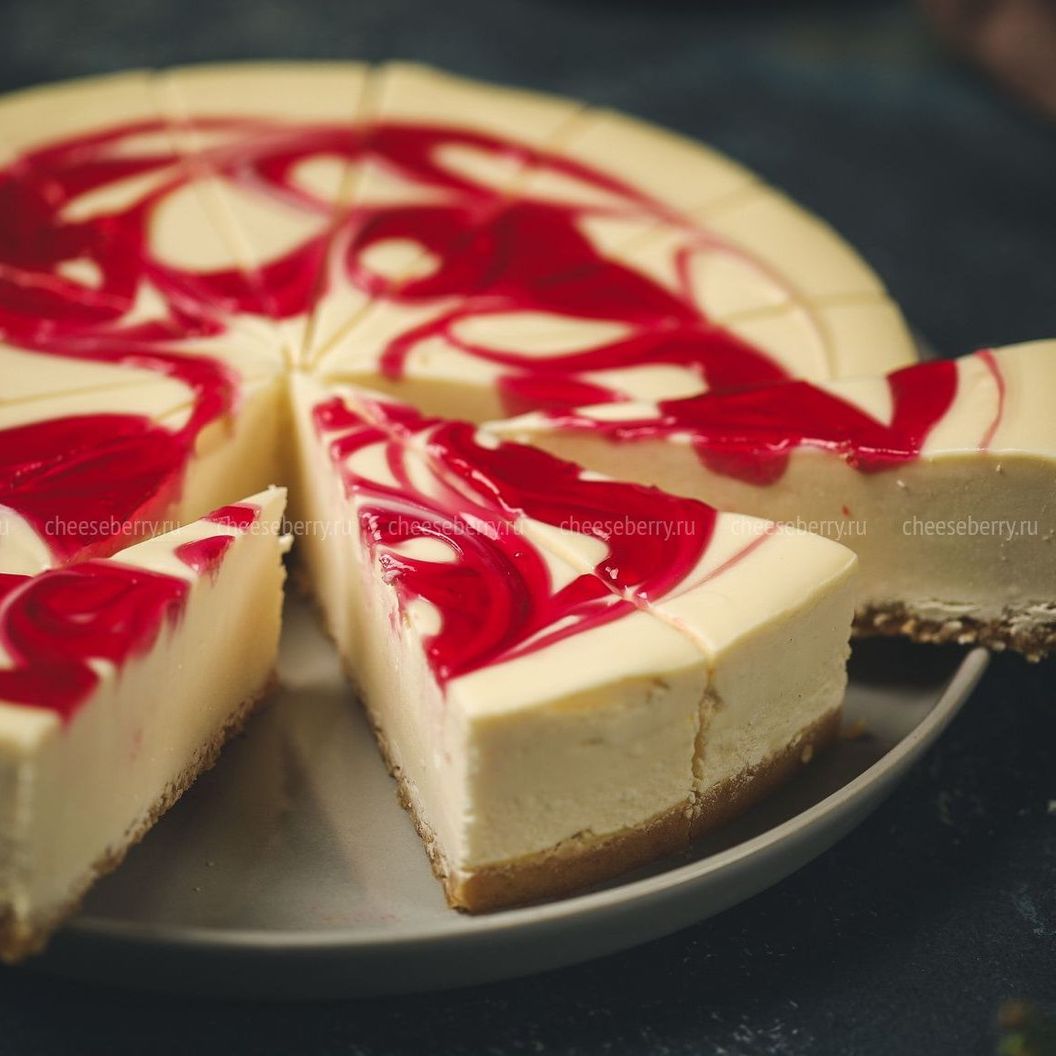 Купить Чизкейк малиновый Cheeseberry (1 кусок) 75 гр.