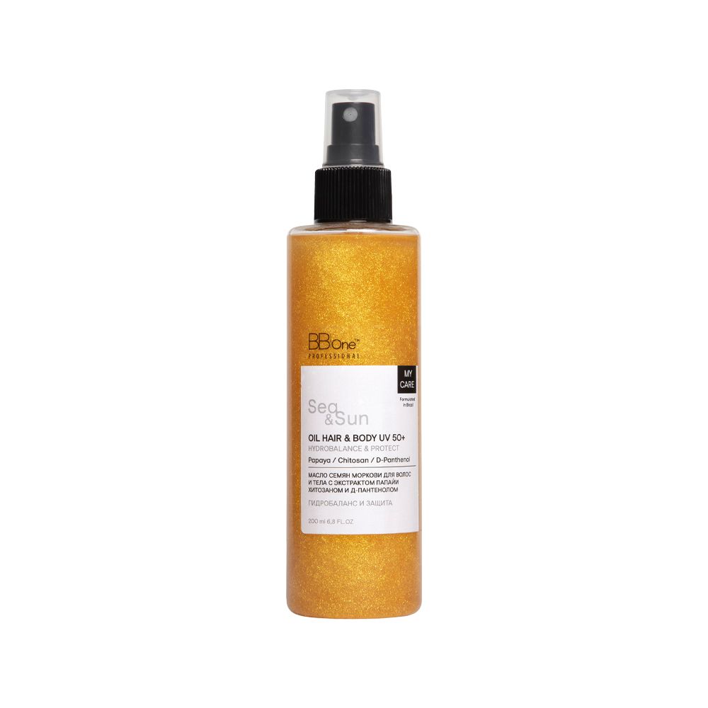 Купить Масло для волос и тела SEA & SUN OIL HAIR & BODY UV 50+ 200 мл