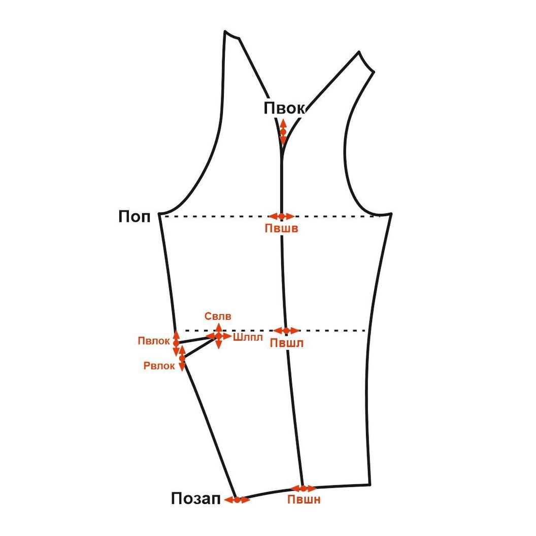 Купить Модуль конструкции рукава реглан