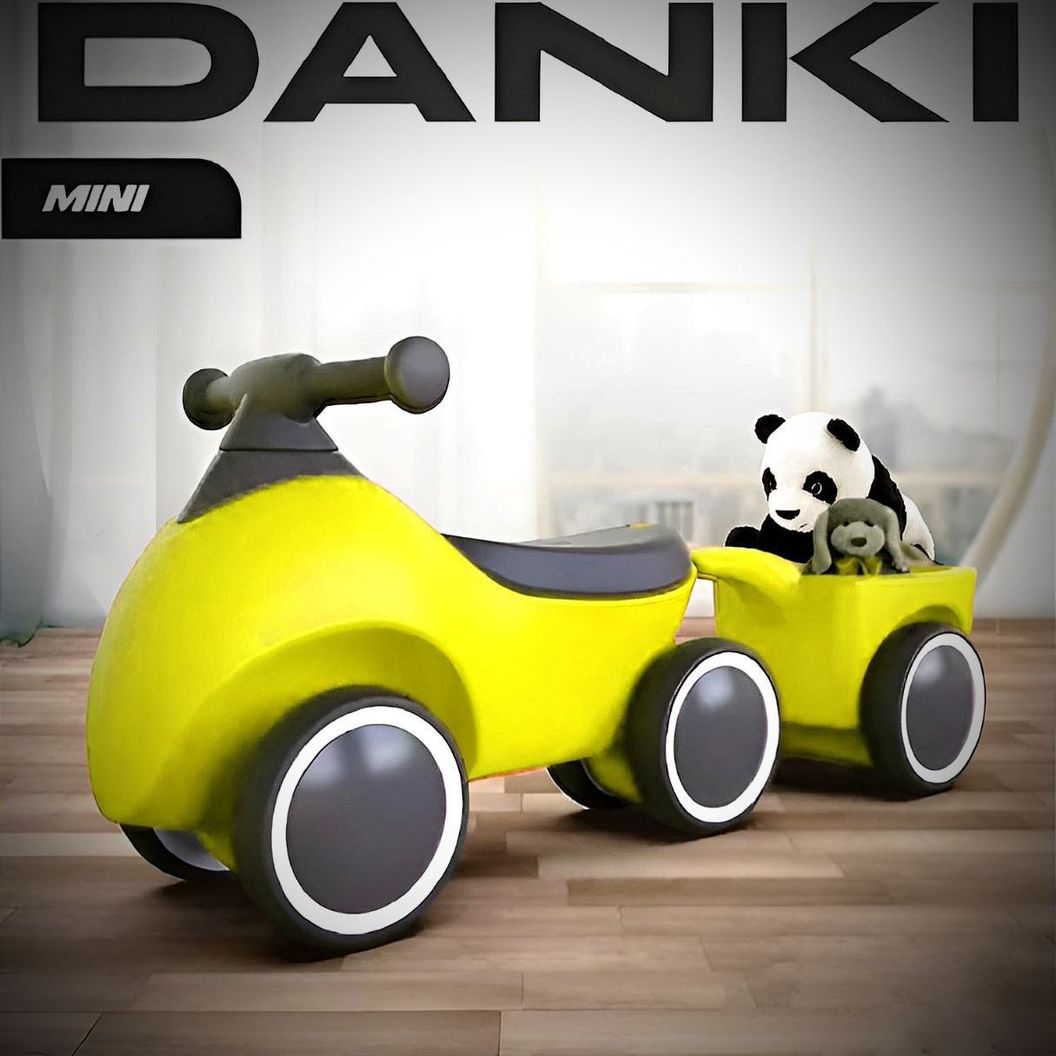 Купить Толокар Danki Mini Желтый