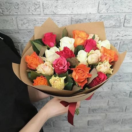 Купить Букет роз 40 см