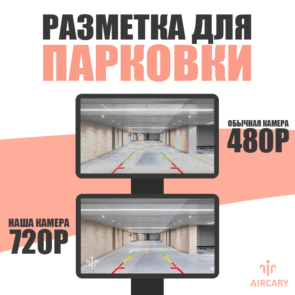 Купить Камера заднего вида 720p HD качества