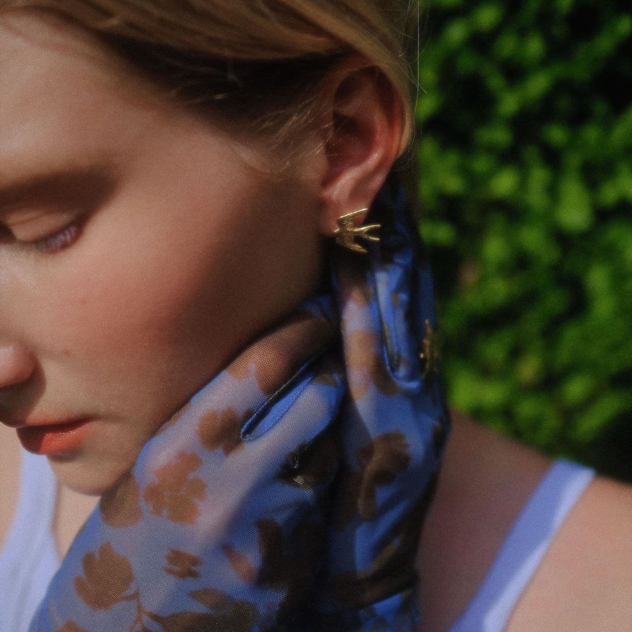 Купить MY SWALLOWS 2.0 Серьги-пусеты с маленькими ласточками, позолота