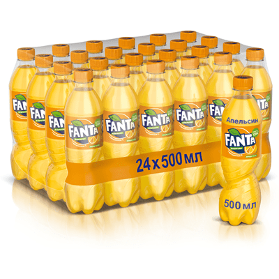 Купить НАПИТОК ГАЗИРОВАННЫЙ FANTA 0,5Л. Х 24 ШТ. доставка продуктов Тюмень . доставка продуктов в Тюмени . доставка фруктов Тюмень . доставка фруктов 