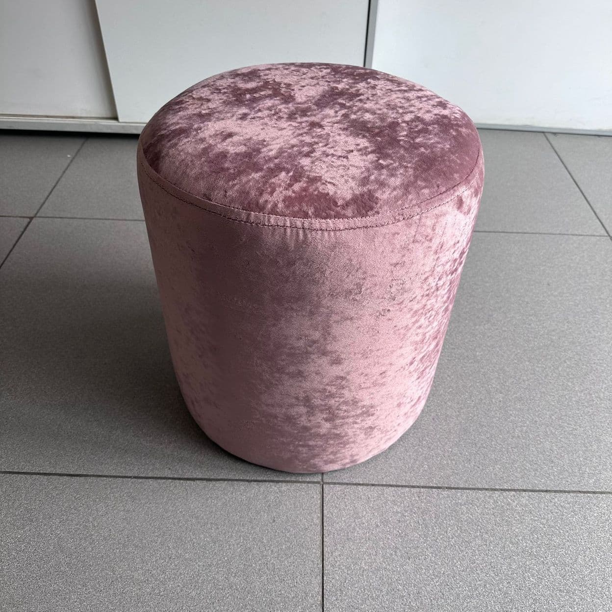 Купить Розовый пуф