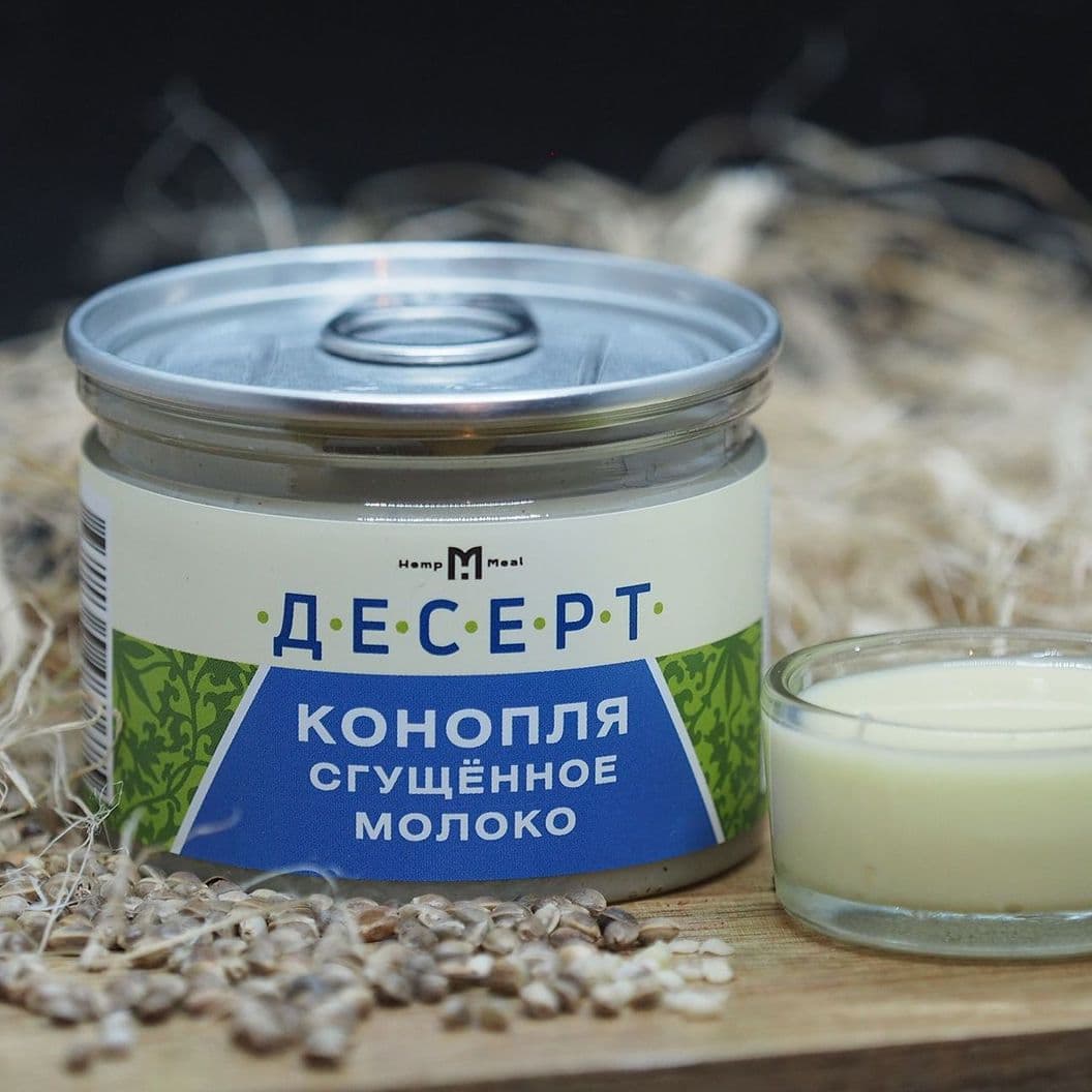 Купить Десерт «Конопля & Сгущённое молоко», 140 г