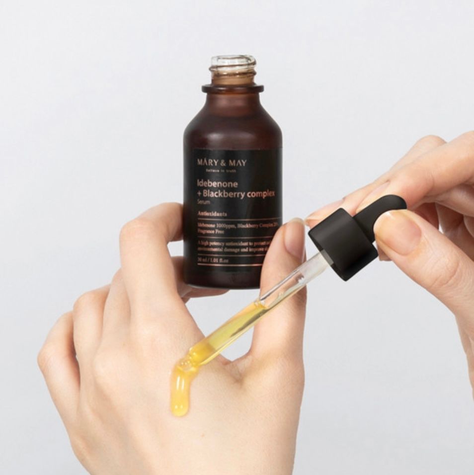 Купить Mary&May Антивозрастная сыворотка для сияния кожи Idebenone And Blackberry Complex Serum