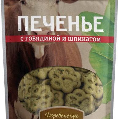 Купить ДЕРЕВЕНСКИЕ ЛАКОМСТВА 100 г печенье для собак