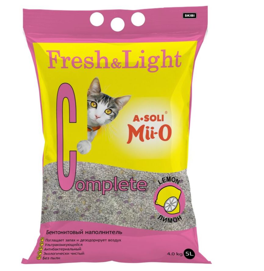 Купить A-Soli А-Соли FRESH LIGHT Natural, безаллергенный наполнитель комкующийся с ручкой 5л 4кг