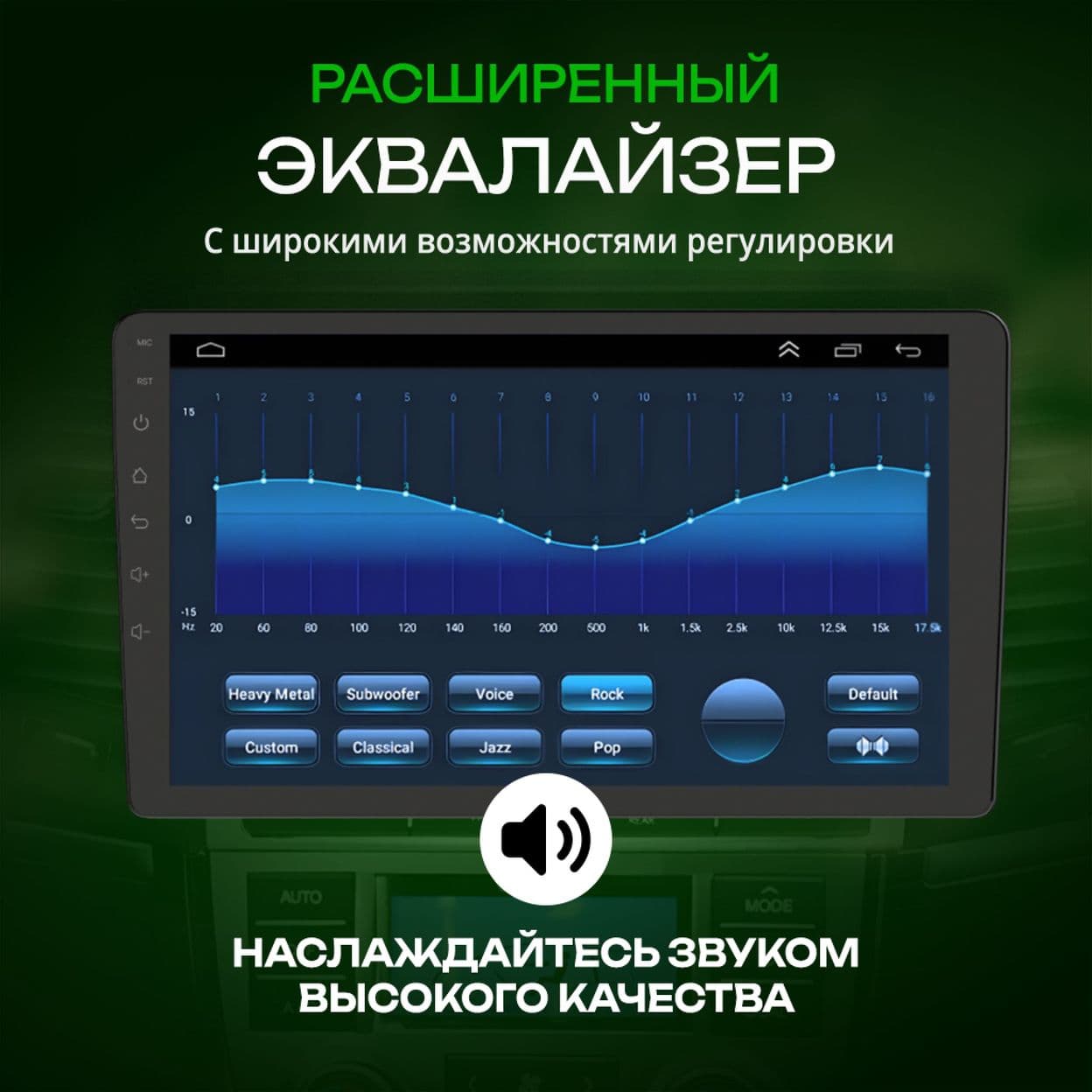 Купить Магнитола для автомобиля с экраном 9дюймов 2din android