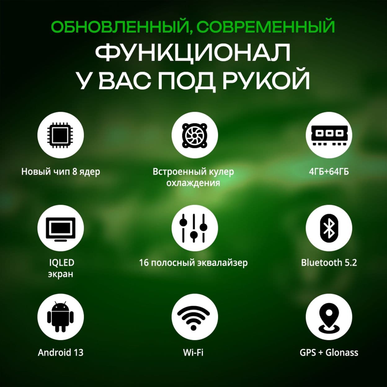 Купить Магнитола для автомобиля с экраном 9дюймов 2din android