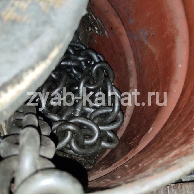 цепь сварная стальная круглозвенная