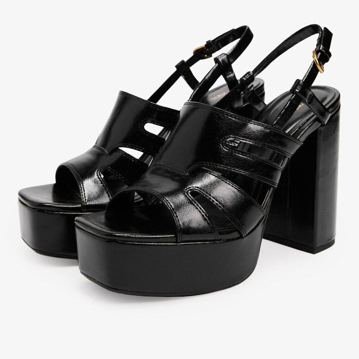 Купить Босоножки на платформе ZARA