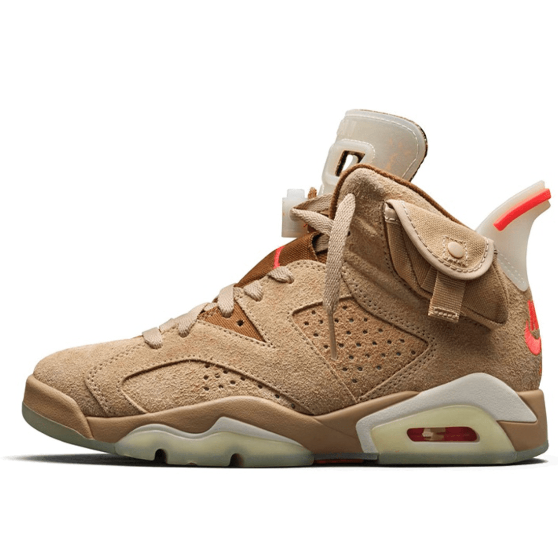 Купить Travis Scott x NIke Air Jordan 6 Khaki