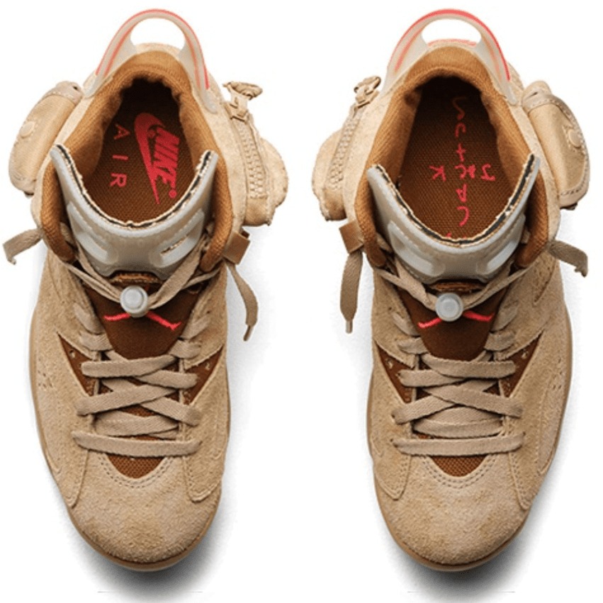 Купить Travis Scott x NIke Air Jordan 6 Khaki