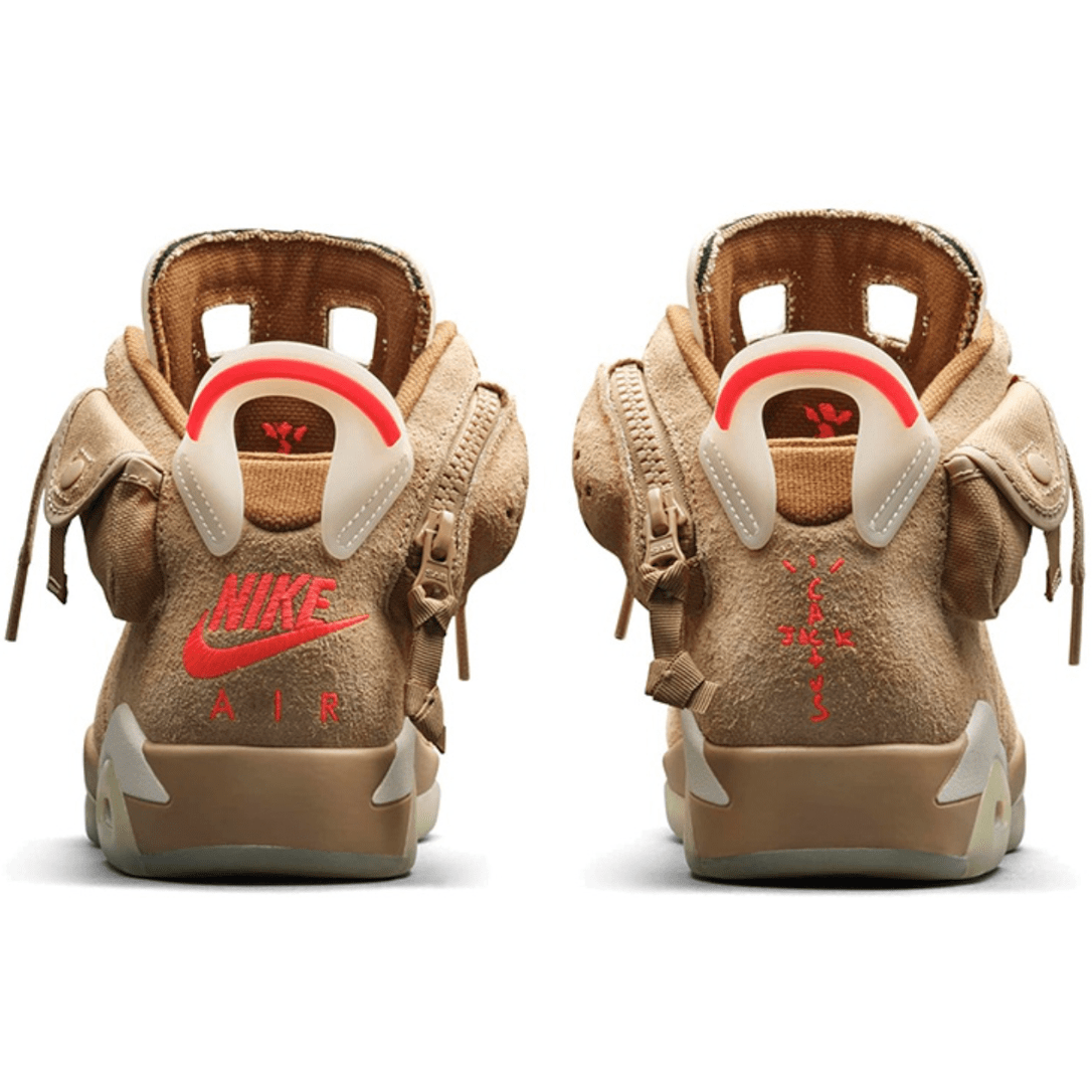 Купить Travis Scott x NIke Air Jordan 6 Khaki