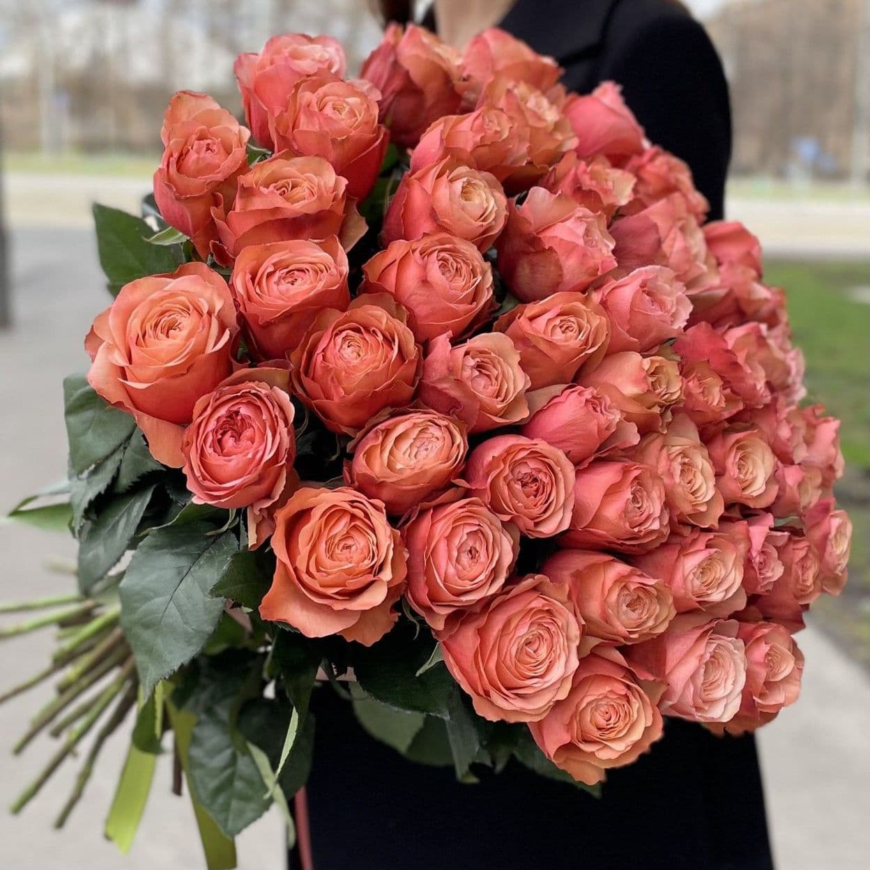 Купить Пионовидная роза Kahala 70 см
