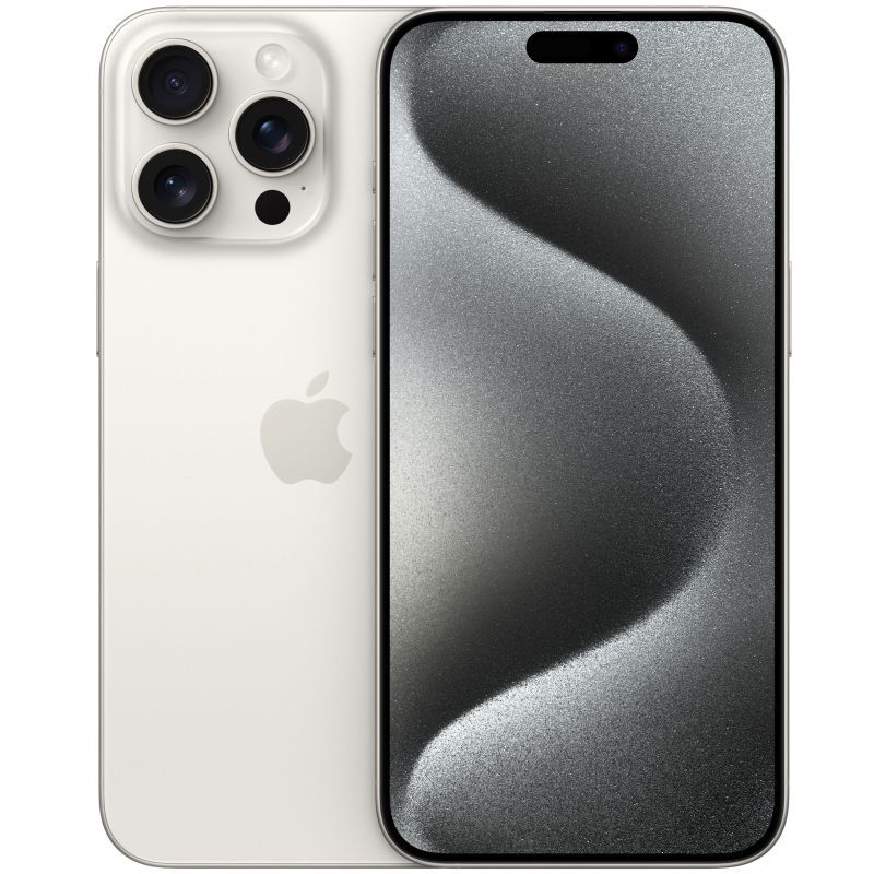 Купить iPhone 15 ProWhite Titanium(nanoSIM+eSIM)