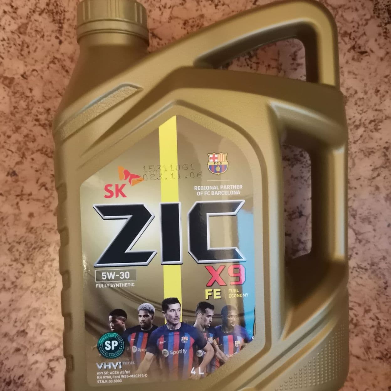Купить ZIC X9 FE 5W-30 Масло моторное синтетическое 4 л