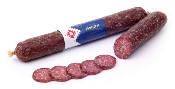 Купить Колбаса сырокопченая "Киндюк" Брест