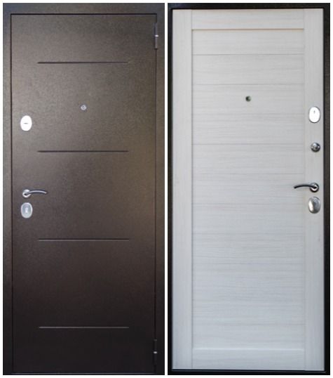 Купить Дверь входная "ОПТИМА NEW", белый бьянко