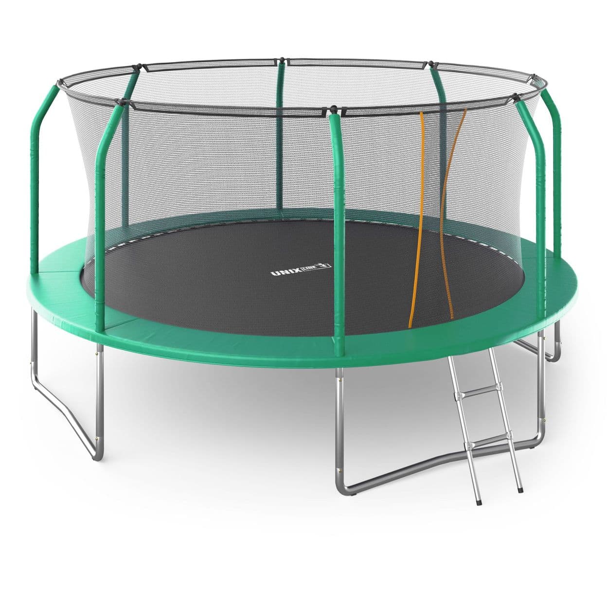 Купить Батут UNIX Line SUPREME BASIC 14 ft (green)