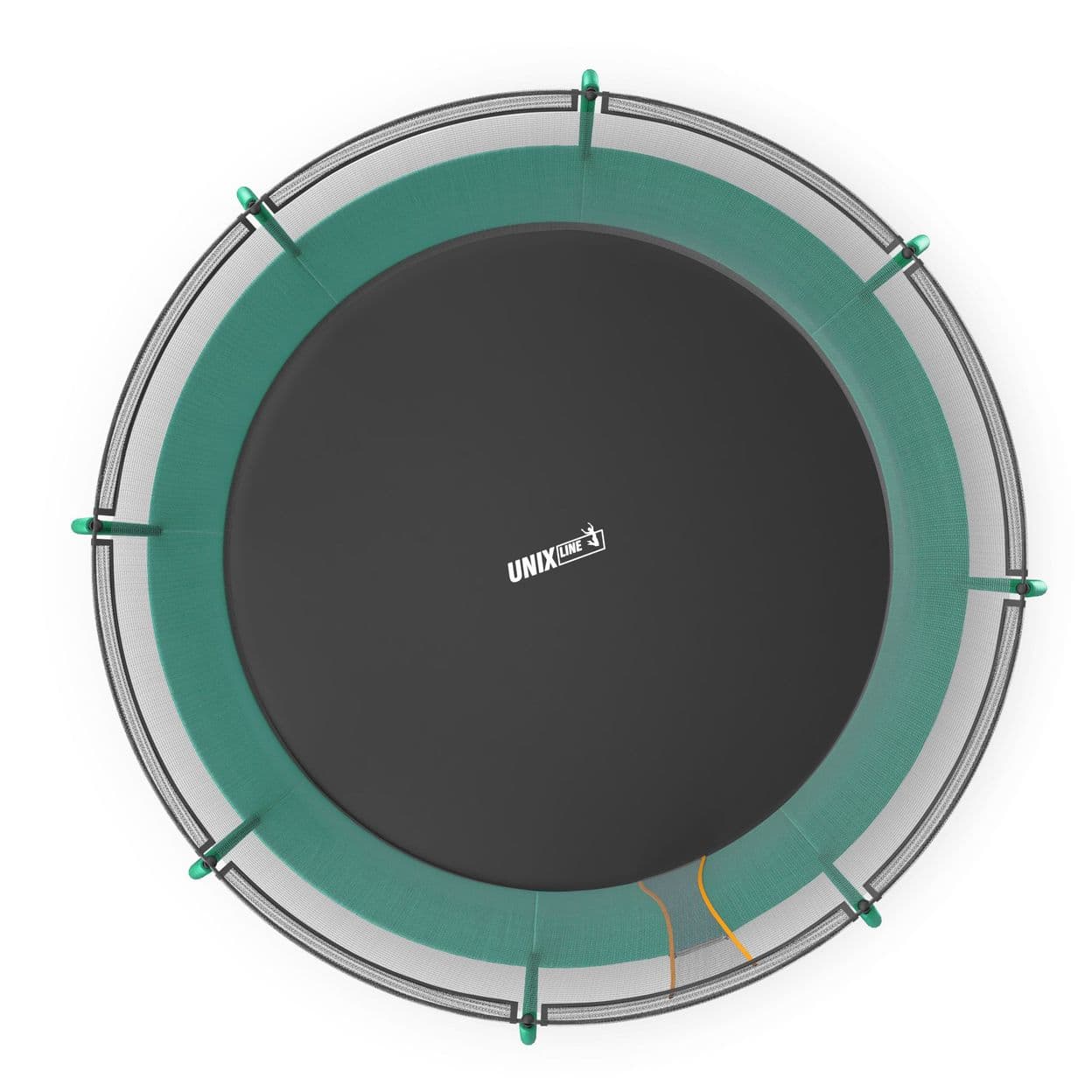 Купить Батут UNIX Line SUPREME BASIC 14 ft (green)