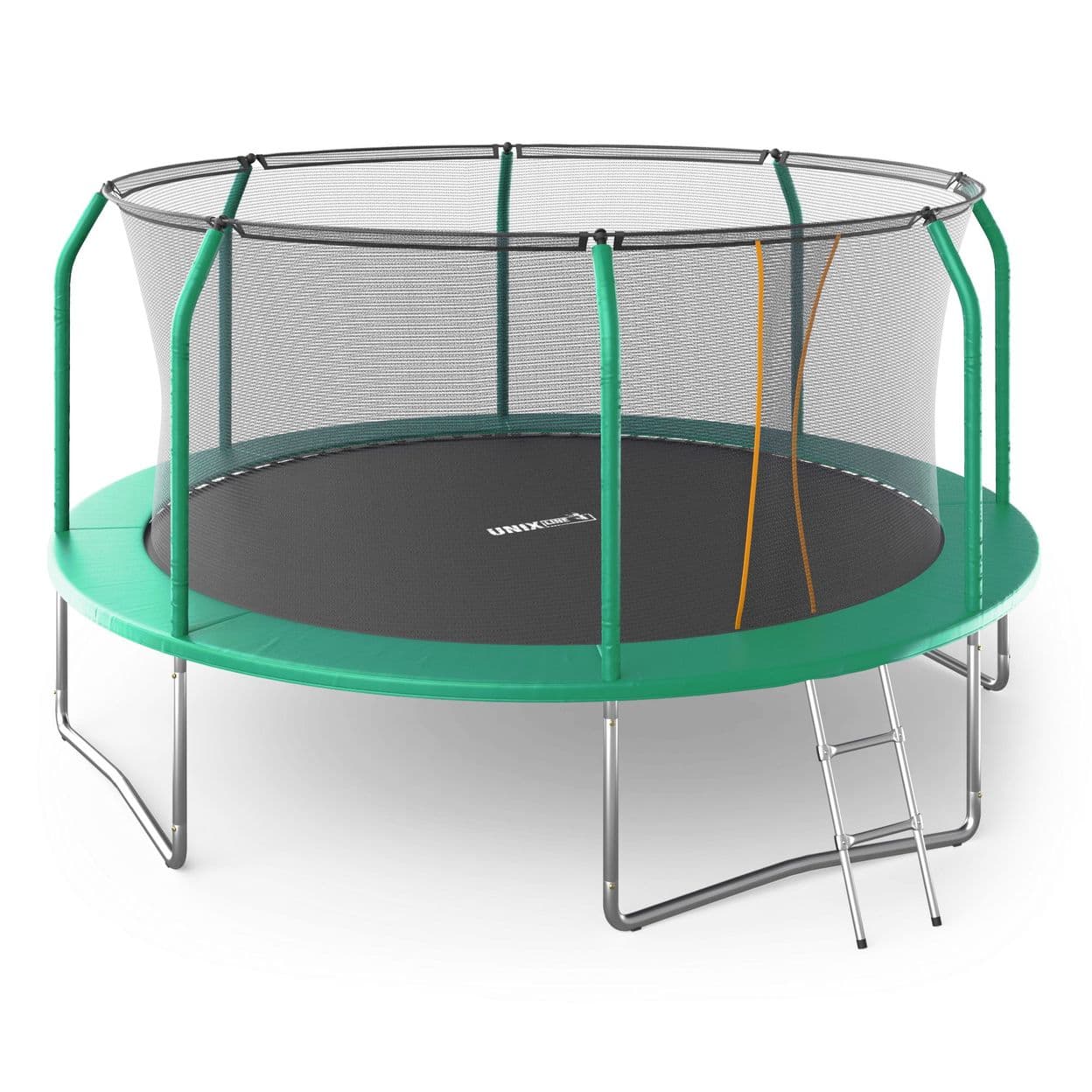 Купить Батут UNIX Line SUPREME BASIC 14 ft (green)