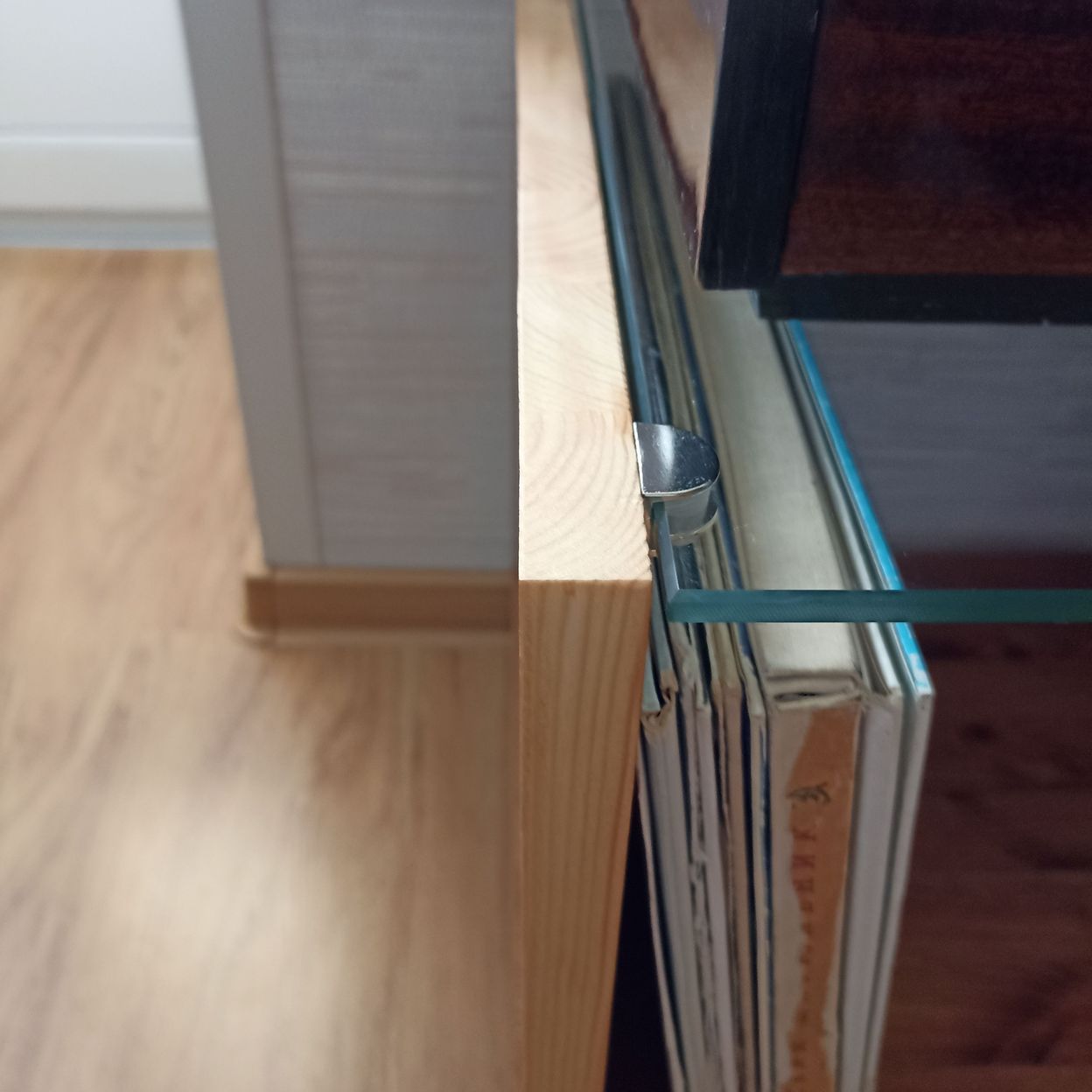 Купить Консоль для винила дерево mid-century modern