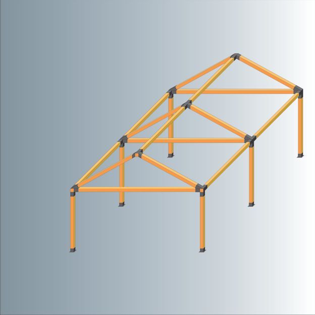 Купить Комплект Навес_4x6 (100x100)